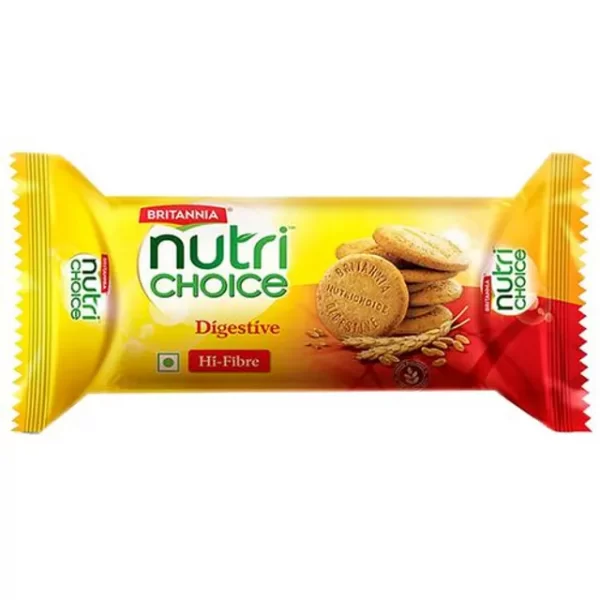 Britannia NutriChoice Digestive High Fibre Biscuits 100GM