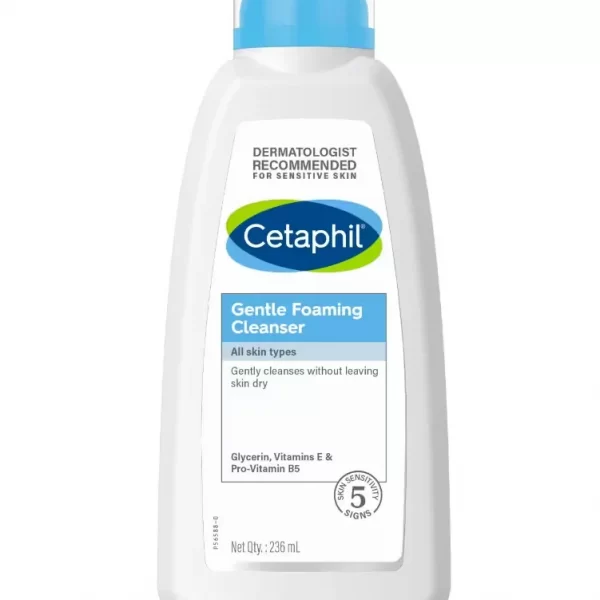 Cetaphil Gentle Foaming Cleanser, 236 ml