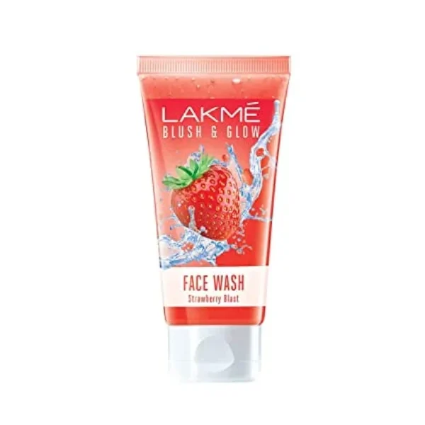 Lakme Blush & Glow Strawberry Freshness Gel Face Wash 150GM