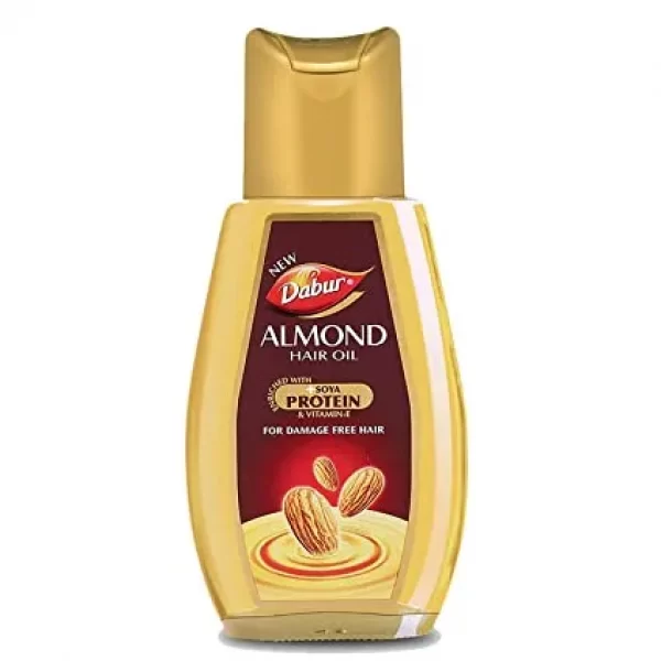Dabur Almond Hair Oil with Almond  Vitamin E and Soya Protein 300 ml