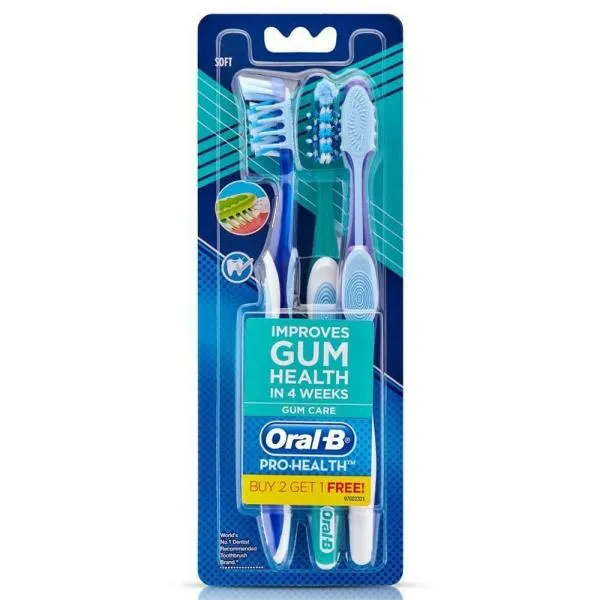 Oral-B Pro Health Criss Cross Gum Care Soft Toothbrush (Buy 2 Get 1 Free)