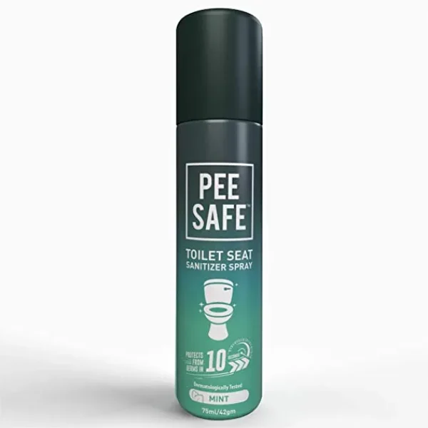 Pee Safe Toilet Seat Sanitizer Spray 75Ml