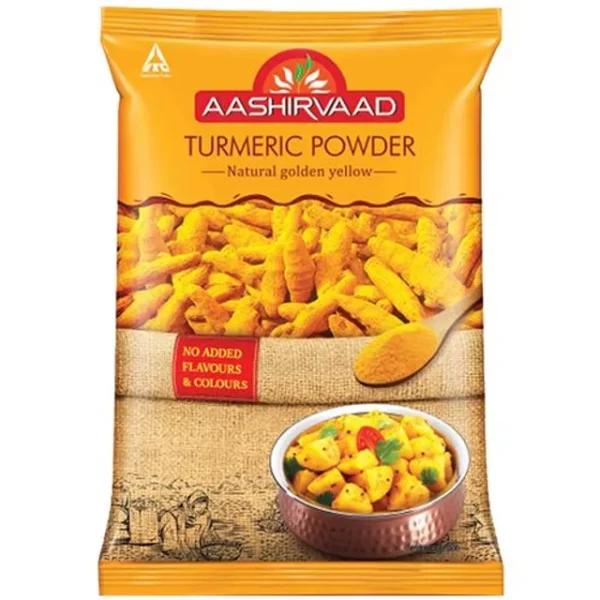 Aashirvaad Turmeric Powder/Haldi, 100 g Pouch