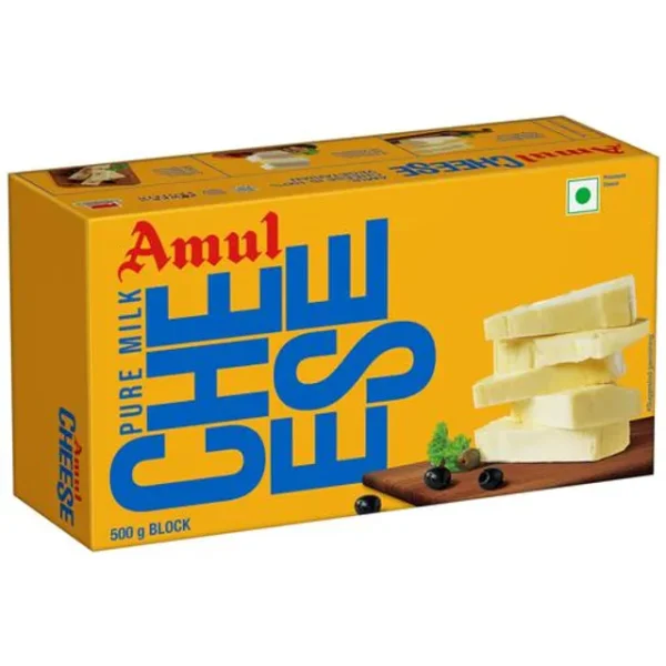 Amul Processed Cheese Block, 500 g