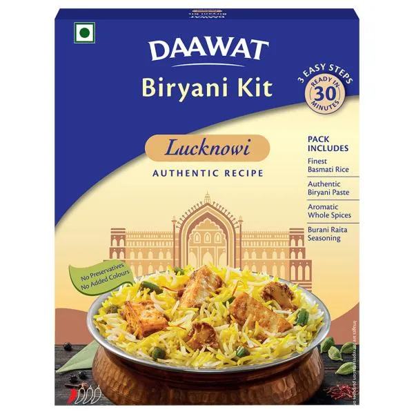 Daawat Lucknowi Biryani Kit 334 g