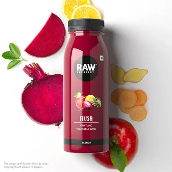 Raw Pressery Fruit & Vegetable Juice – Blends, Flush, 250