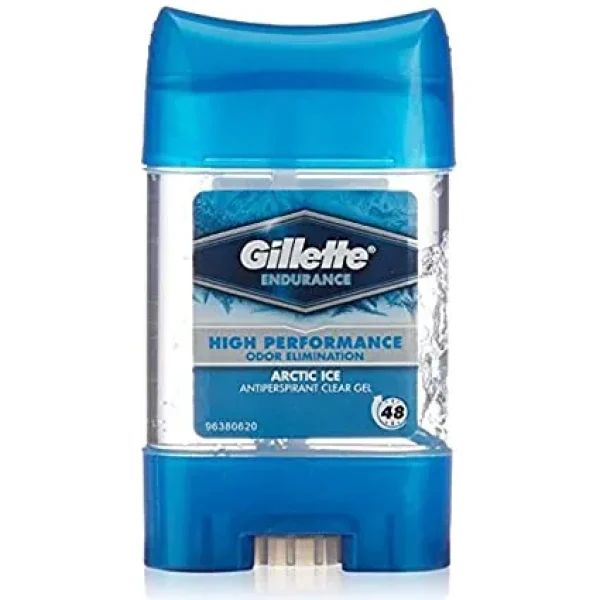 Gillette Endurance Arctic Ice Clear Gel Deo Stick-3.08 Oz