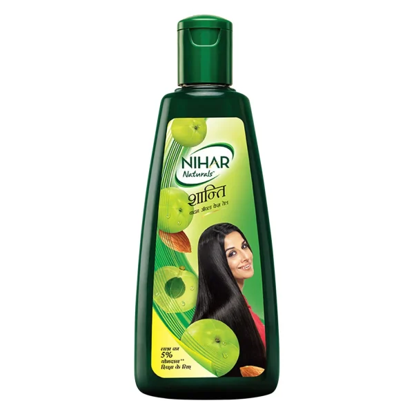 Nihar Naturals Shanti Badam Amla Hair Oil, 175Ml