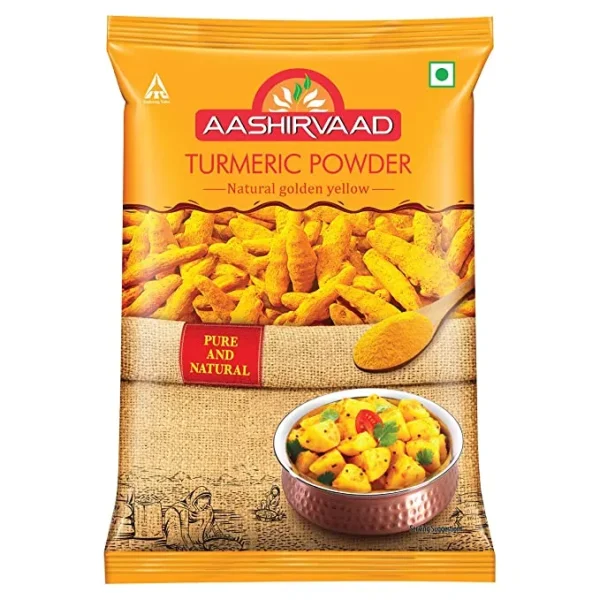 Aashirvaad Turmeric Powder/Haldi, 100 g Pouch