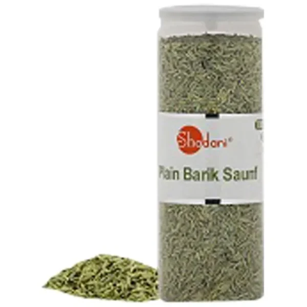 Shadani Plain Barik Saunf, 160 g Can
