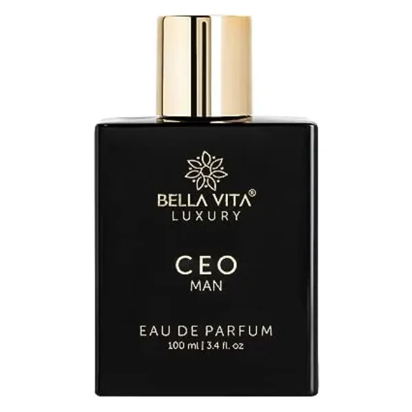 Bella Vita Luxury CEO MAN Eau De Parfum Perfume for Men with Lemon, 100ML