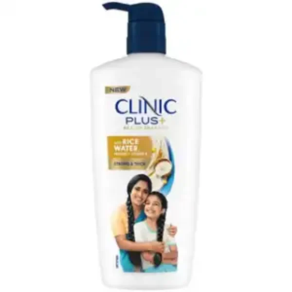Clinic Plus Strong & Thick Health Shampoo – Milk Protein & Almond Oil, 650 ml