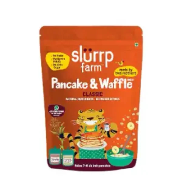 Slurrp Farm Classic Millet Pancake Mix, 150G
