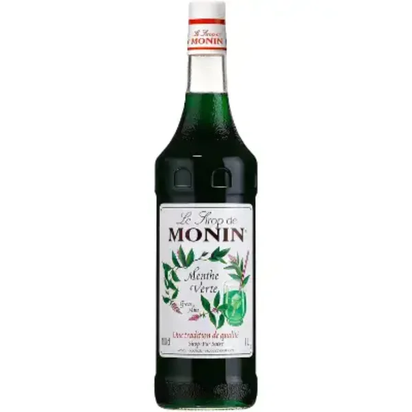 Monin Green Mint Bottle, 700 ml