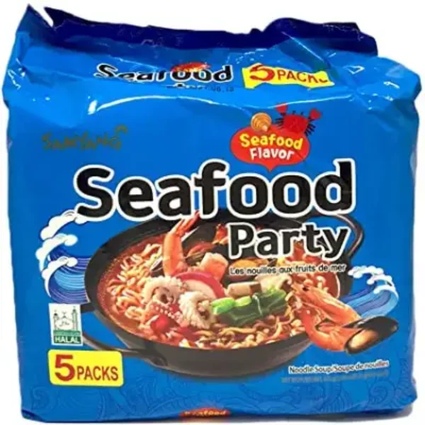 Samyang Seafood Party Ramen Noodles -125g