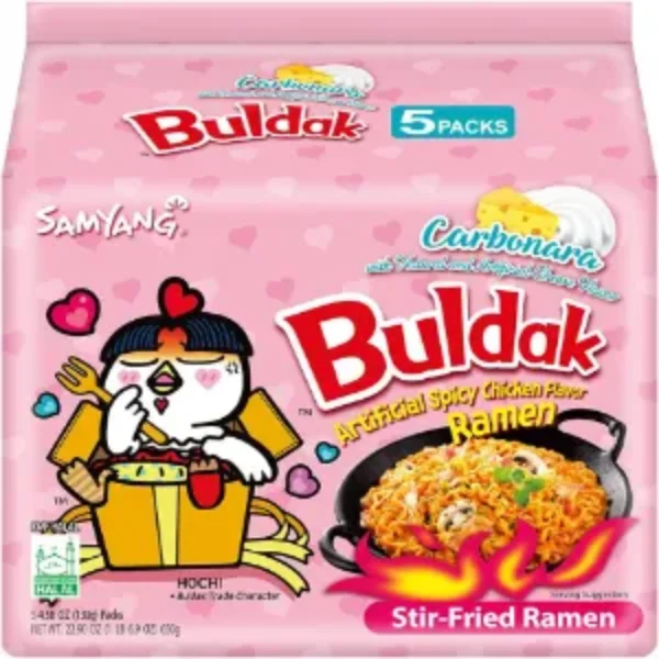 Buldak Carbonara Noodles 5*1