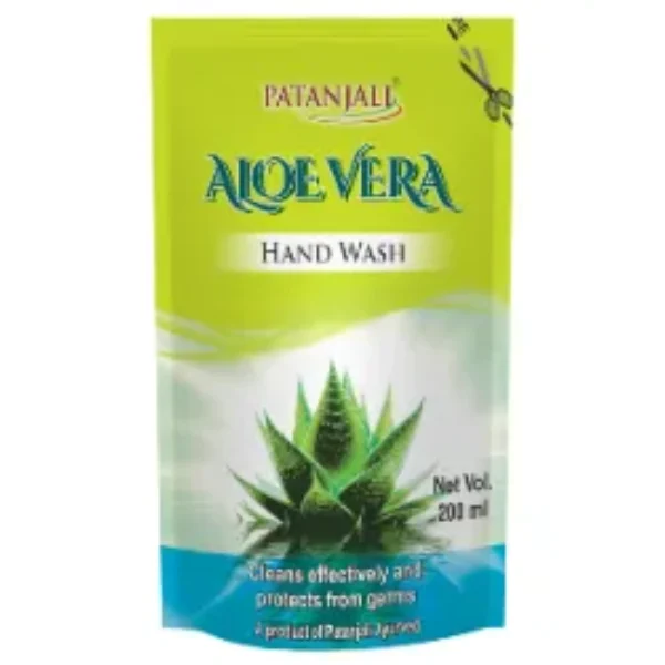 Patanjali Aloewera Hand Wash(Refill) 200 Ml