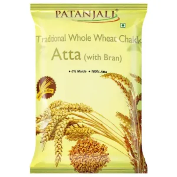 Patanjali Whole Wheat Atta/Godihittu, 10 Kg