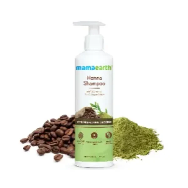 Mamaearth Henna Shampoo, for enhance hair color 250ml