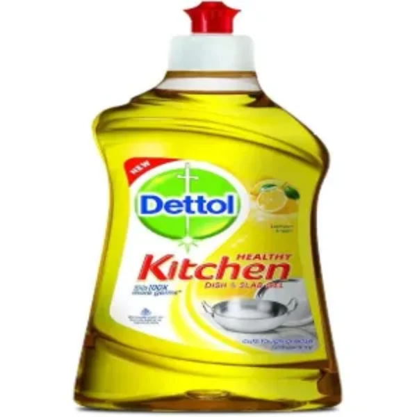 Dettol Kitchen Dish And Slab Gel (Lemon Fresh) – 400 Ml