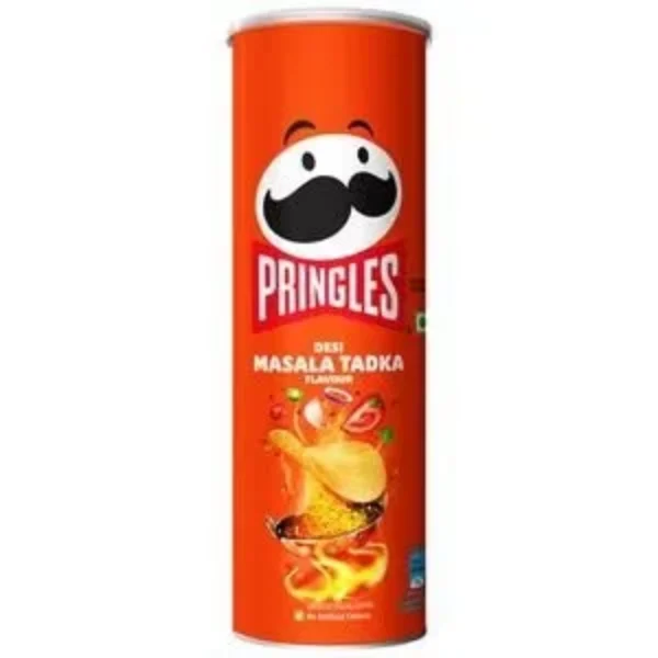 Pringles Chips Desi Masala Tadka, 107Gm