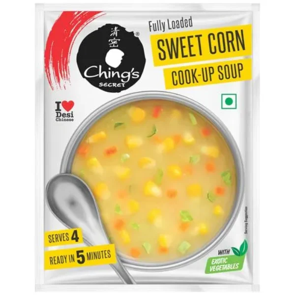 Chings Soup Sweet Corn, 55Gm
