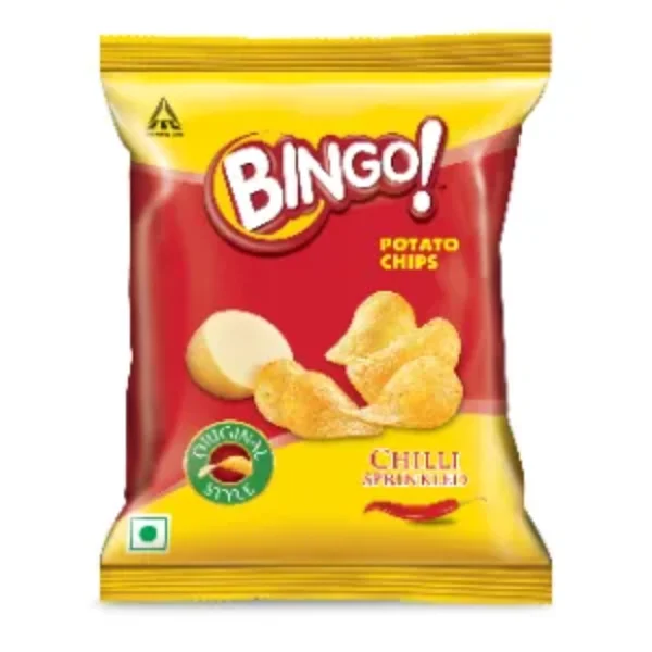 Bingo! Original Style Chilli Sprinkled Potato Chips 52G