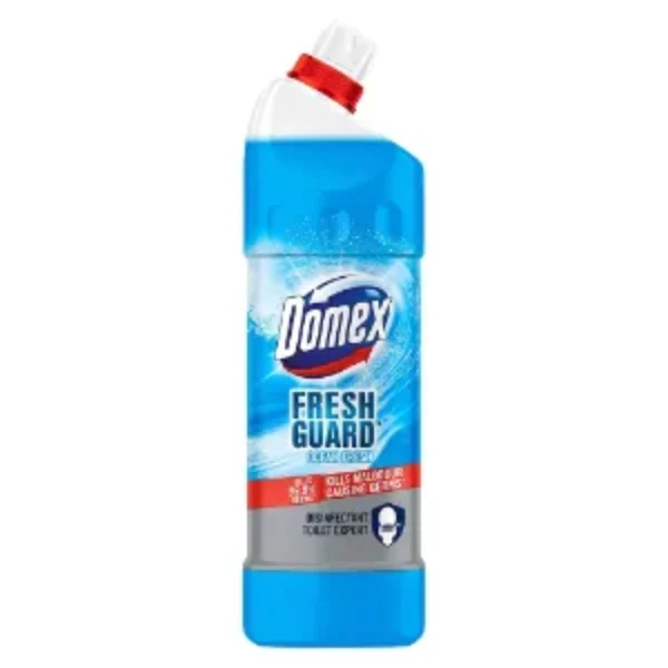Domex Fresh Guard Disinfectant Toilet Cleaner Liquid, Ocean Fresh, 1 L