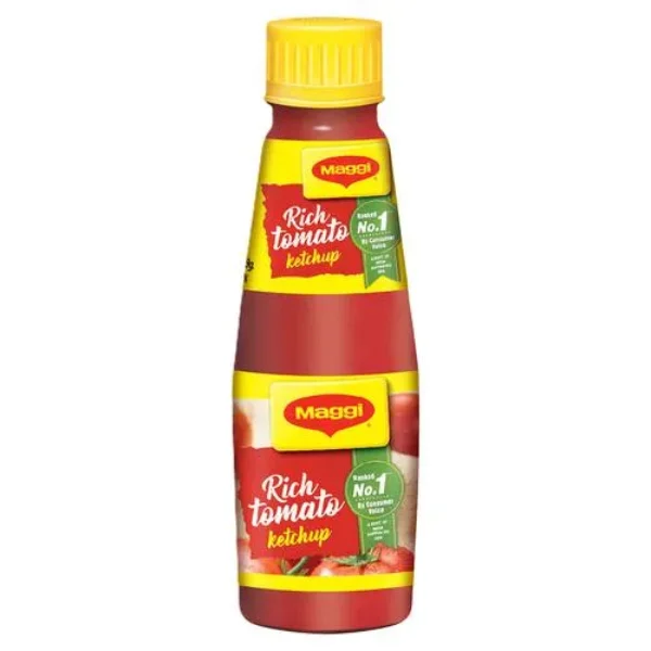 Maggi Rich Tomato Ketchup – Versatile Condiment, For Savoury, Salted Snacks, 1 Kg