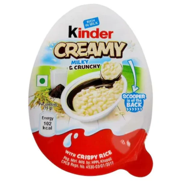 Kinder Joy Creamy Milky & Crunchy 19 G