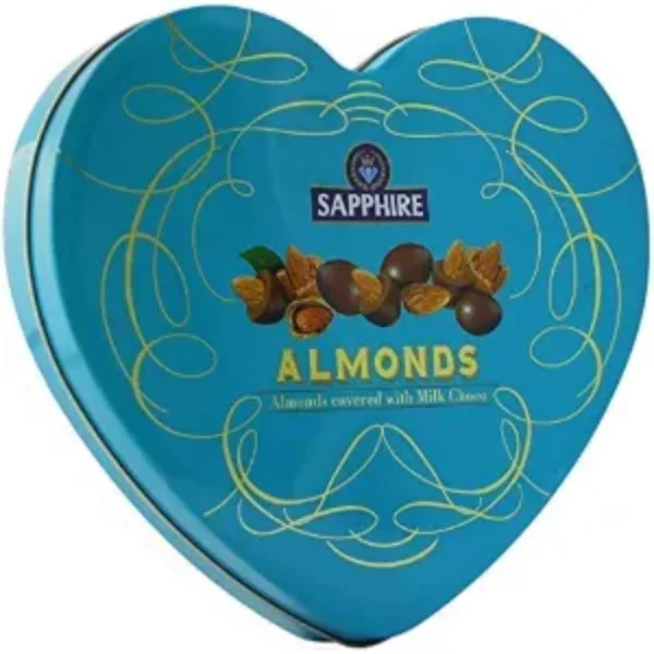 Sapphire Almonds Covered With Milk Chocolate, 160G