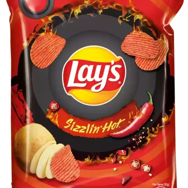 Lay’S Sizzlin? Hot Potato Chips 50G,