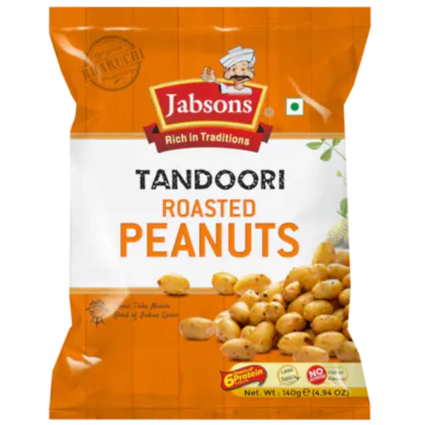 Jabsons Tandoori Roasted Peanuts 140G
