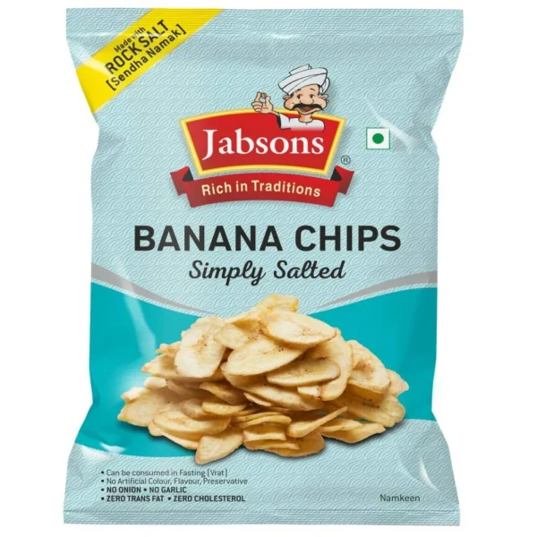 Jp Banana Chips 200Gm