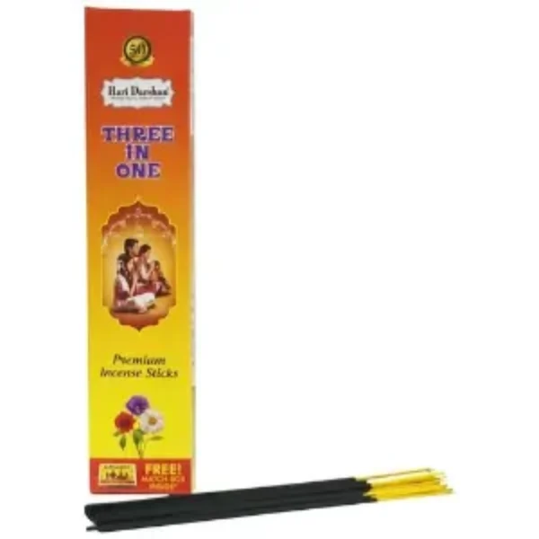 Hari Darshan 3 In 1 Premium Incense Sticks/Agarbatti