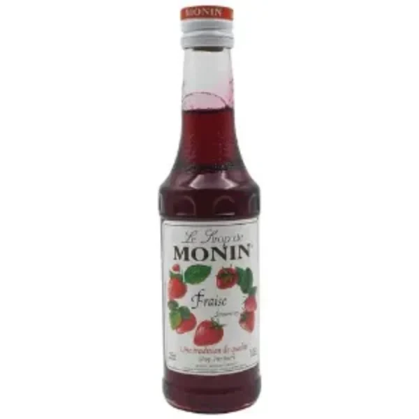 Monin Syrup – Strawberry Flavored, 250 ml