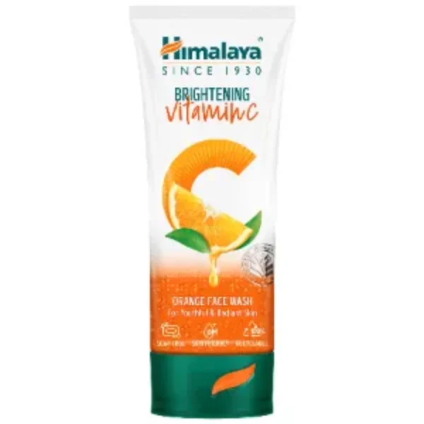 Himalaya Brightening Vitamin C Orange Face Wash 100M