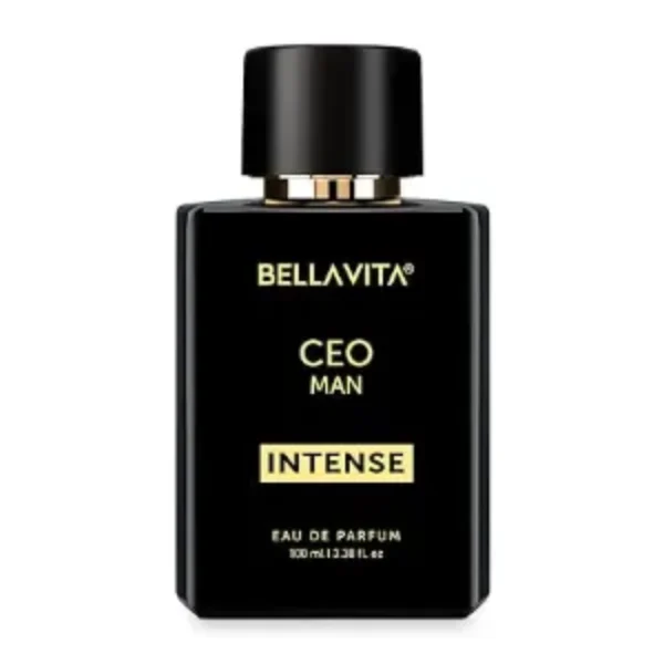 Bella Vita Luxury CEO MAN Intense Eau De Parfum Perfume with Bergamot, 100ML