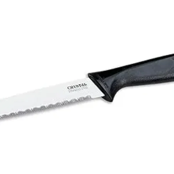 Crystal Plastic and Steel 9-Inch All Purpose Knife, Cl215 (Silver)