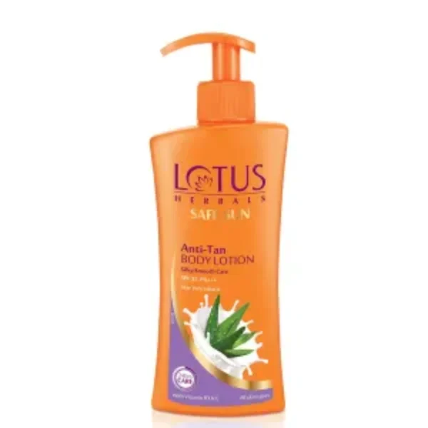 LOTUS Safe Sun Anti-Tan Body lotion SPF-25, 250ML