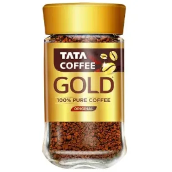 Tata Coffee Gold 100% Pure Coffee – Original, 50 g Jar