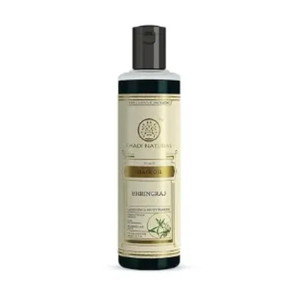 Khadi Natural Bhringraj Hair Oil For Controlling Hair Fall, 210ml