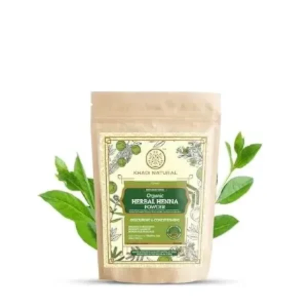 Khadi Natural Herbal Henna Organic Powder, 100g