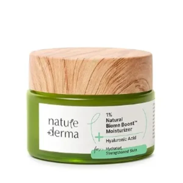 Nature Derma 1% Natural Biome-Boost? Moisturizer with Hyaluronic Acid 50ml