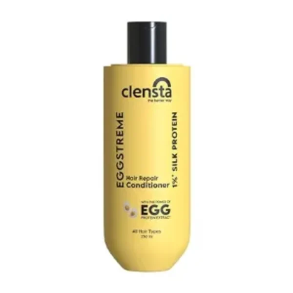 Clensta Eggstreme Hair Conditioner With Biotin, Egg Protein & Hydrolyzed Silk Protein 250 ml