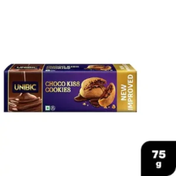 Unibic Choco Kiss Center Filled Cookies 75 g